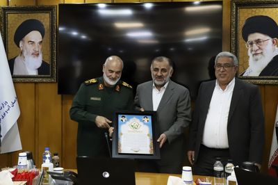 تقدیر فرمانده قرارگاه کربلا – جنوب غرب کشور از مدیرعامل سازمان آب و برق خوزستان