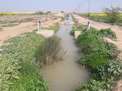اجرای برنامه نوبت‌بندی آب در شبکه آبیاری پنج هزارهکتاری و نهر لشکرآباد در حوزه مرکزی