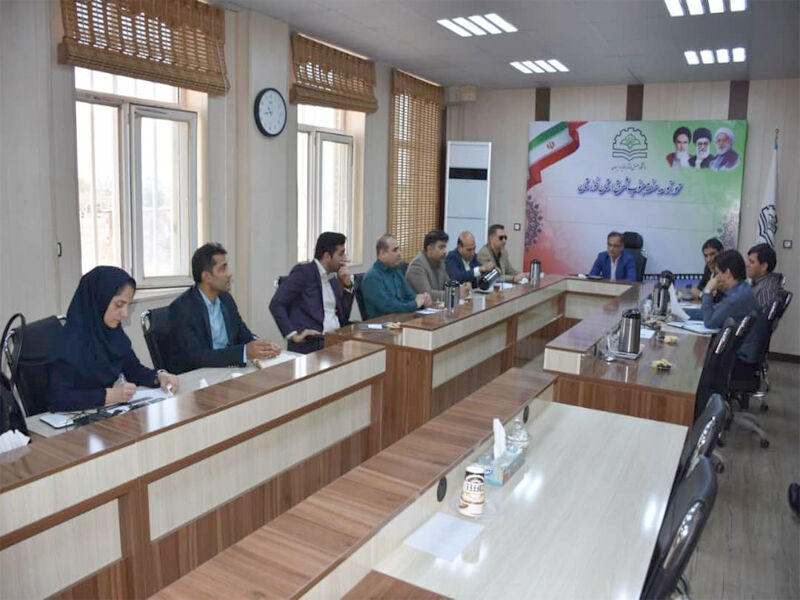برگزاری نشست راهبردی پژوهشکده آب و انرژی در دانشگاه خاتم الانبیا بهبهان