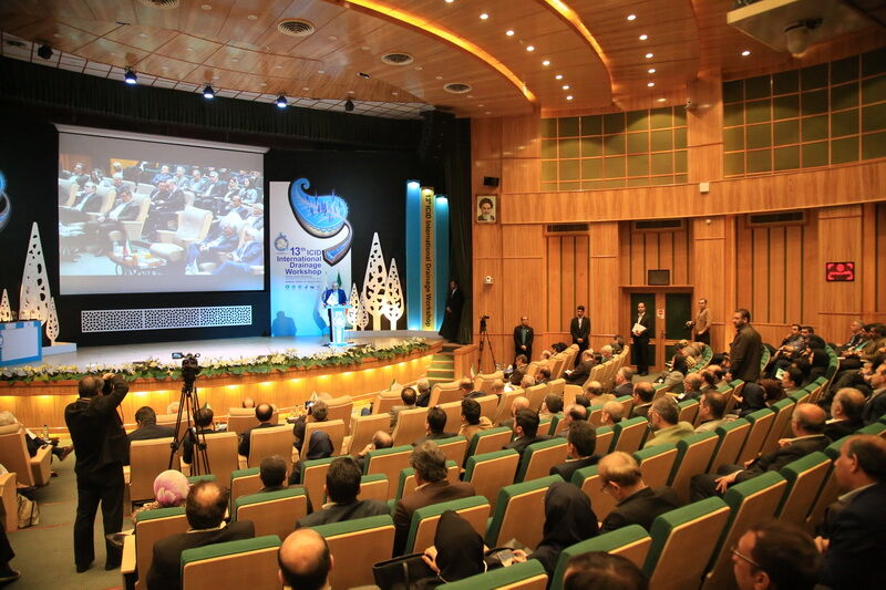 گزارش تصویری شماره(2)/برگزاری همایش بین المللی زهکشی به میزبانی سازمان آب و برق خوزستان