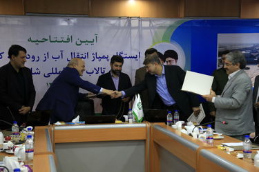 گزارش تصویری از انتقال آب رودخانه کارون به تالاب بین المللی شادگان