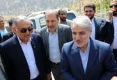 بازدید رئیس برنامه و بودجه کشور از سد کارون3