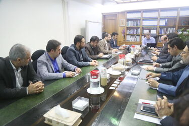 نشست مدیریت بحران و کارگروه سیلاب