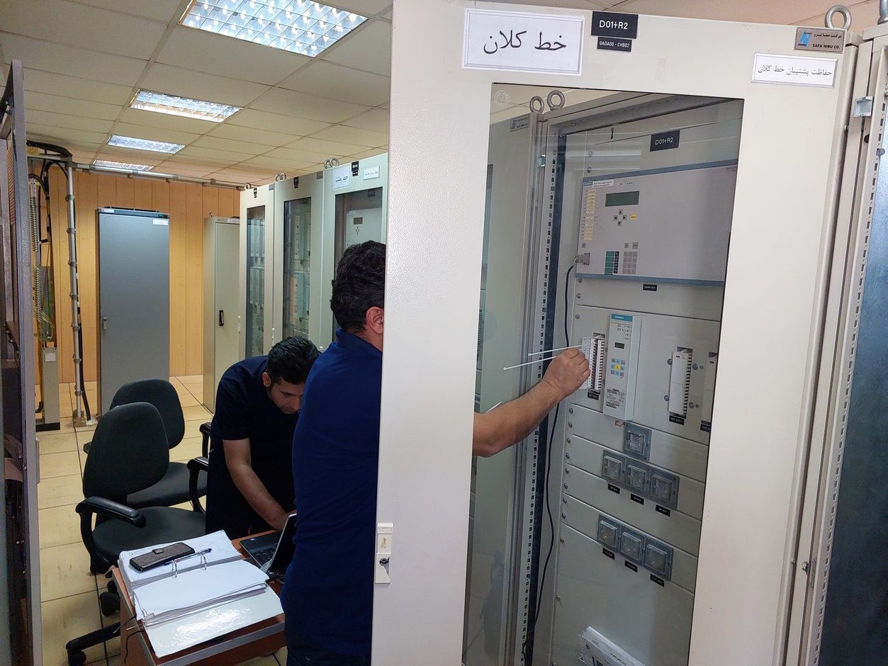 تست های سیستم حفاظت نیروگاه کلان و لتیان انجام شد