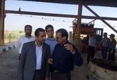 بازدید نماینده مردم امیدیه در مجلس از تاسیسات آبرسانی شرکت آب جنوب شرق