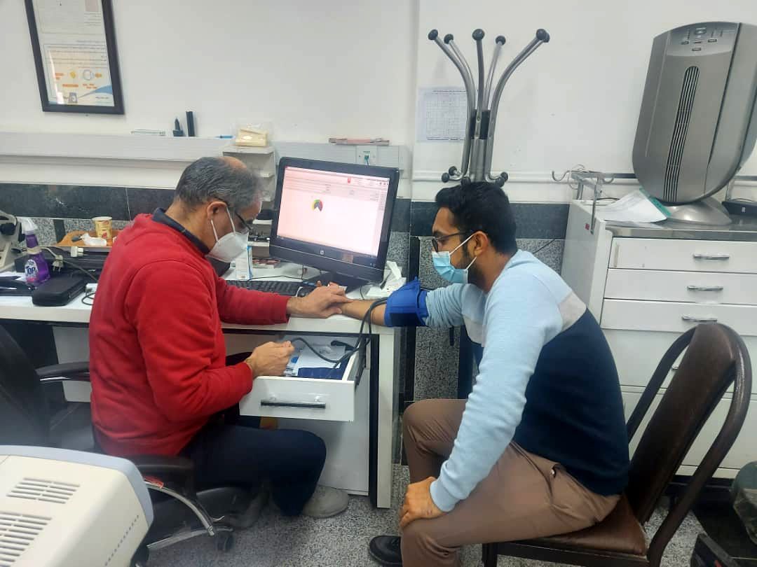 آزمایشات پزشکی سالیانه پایش سلامت کارکنان شرکت آب غدیر خوزستان انجام شد