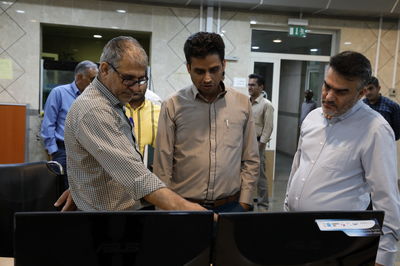  اولین بازدید میدانی معاونت توسعه و بهره برداری نیروگاه ها از سد و نیروگاه کارون3