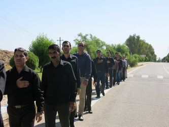 برگزاری مراسم عزاداری عاشورای حسینی در سد و نیروگاه کرخه
