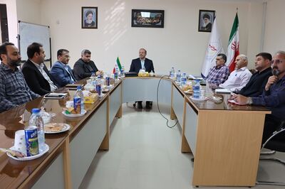 بازدید مدیریت HSE، پدافند غیرعامل و مدیریت بحران سازمان آب و برق خوزستان از شرکت بهره‌برداری شبکه‌های آبیاری کارون بزرگ