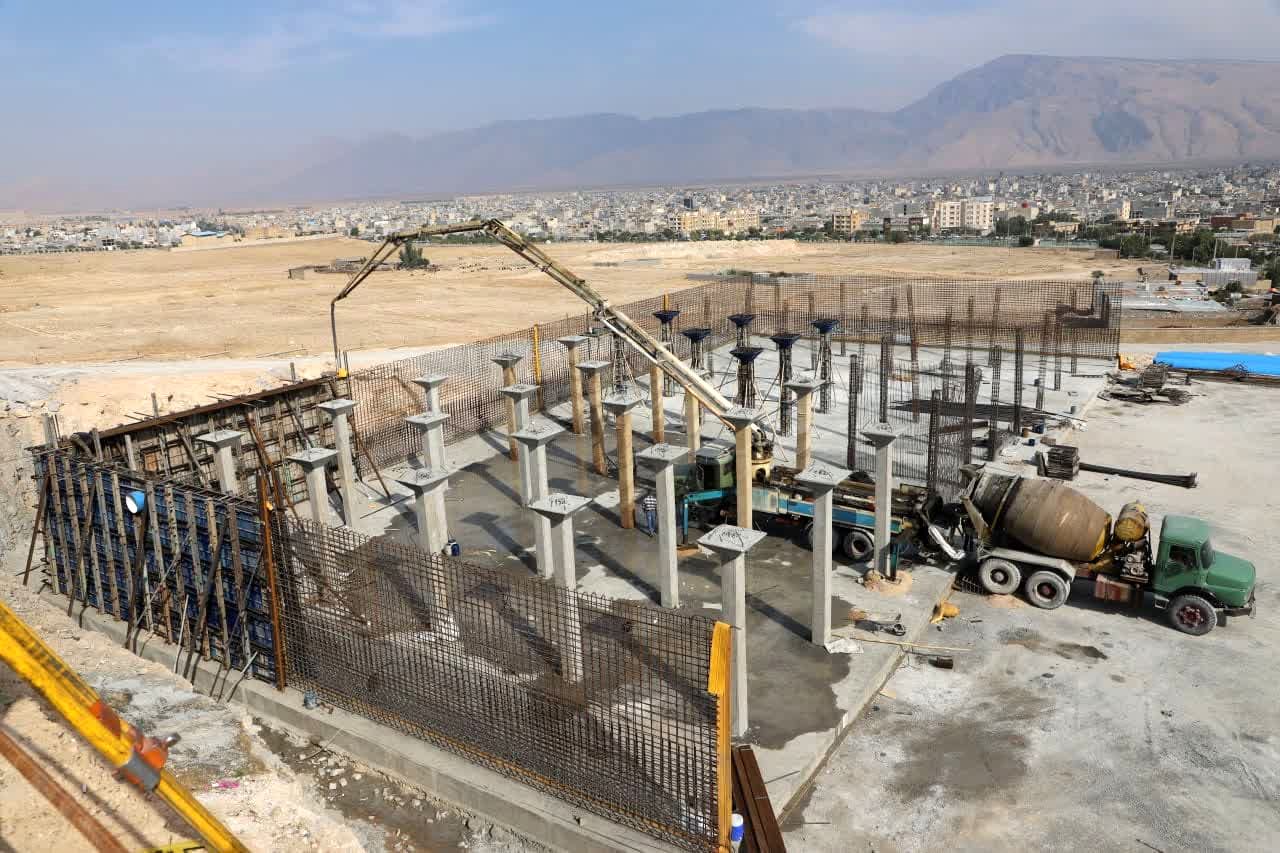 پیشرفت بیش از 40 درصدی پروژه احداث مخزن 20 هزار متر مکعبی شهرستان ایذه