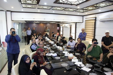 بازدید چهره های مذهبی، دانشگاهی، نظامی ، انتظامی ....از دیسپاچینگ سازمان