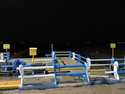 نصب علائم هشدار دهنده در تاسیسات شرکت آبیاری زهره و جراحی
