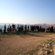 کرپی بلند پذیرای خانواده های کارکنان سد شهید عباسپور