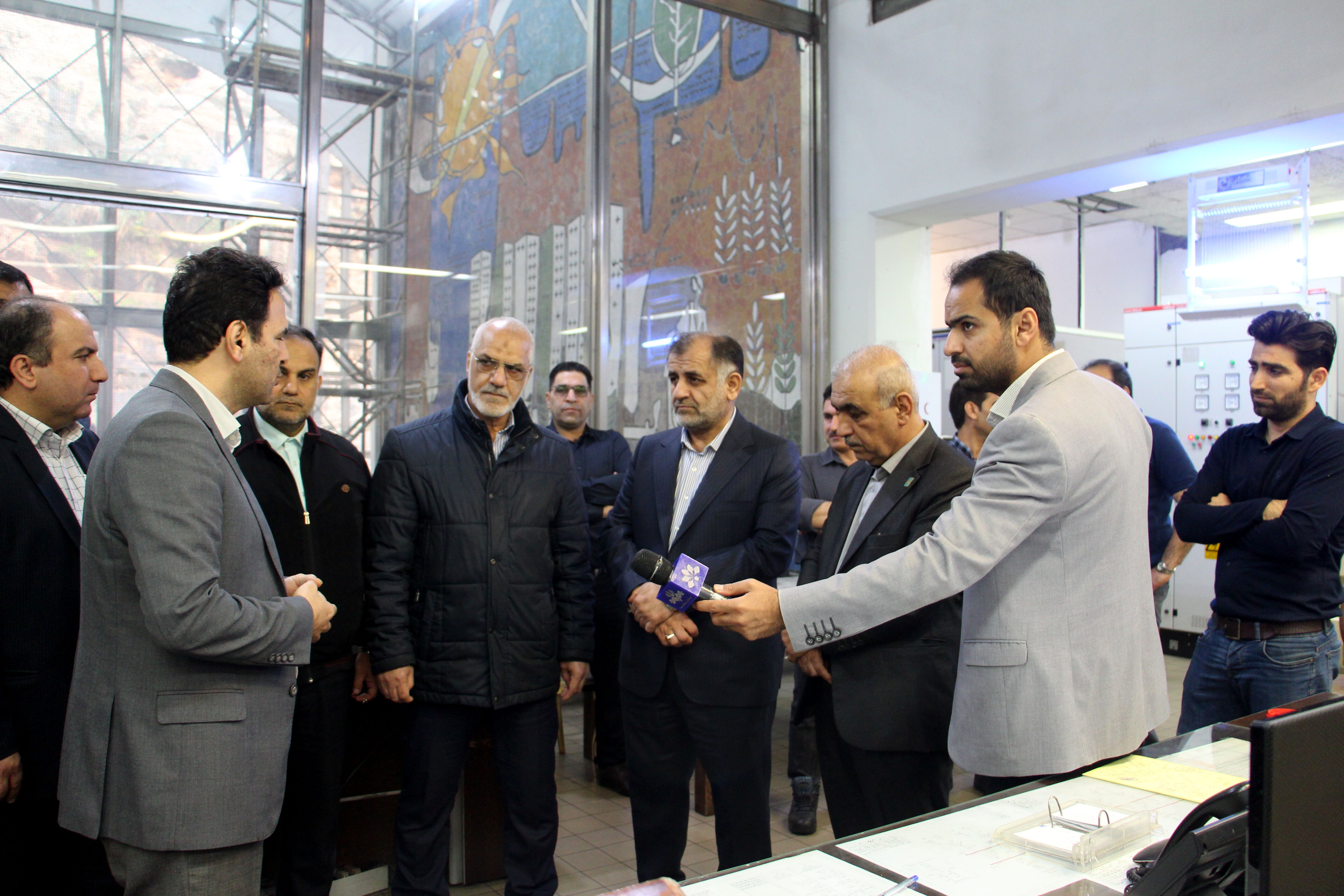 استاندار خوزستان از  سد و نیروگاه دز بازدید کرد