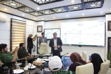 بازدید چهره های مذهبی، دانشگاهی، نظامی ، انتظامی ....از دیسپاچینگ سازمان