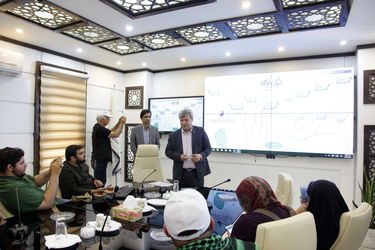 بازدید چهره های مذهبی، دانشگاهی، نظامی ، انتظامی ....از دیسپاچینگ سازمان
