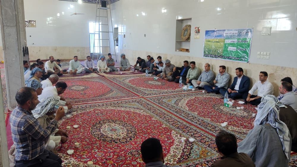 اطلاع رسانی و اقناع سازی کشاورزان شبکه آبیاری شاوور به رعایت ممنوعیت کشت‌های پر مصرف در تابستان ۱۴۰۱ همچنان ادامه دارد
