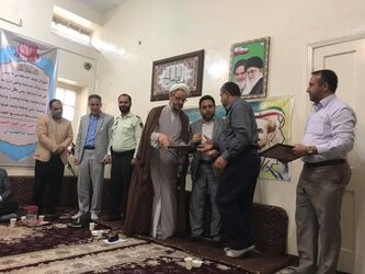 بسیجی نمونه شهرستان کارون از شرکت آب جنوب شرق انتخاب شد.