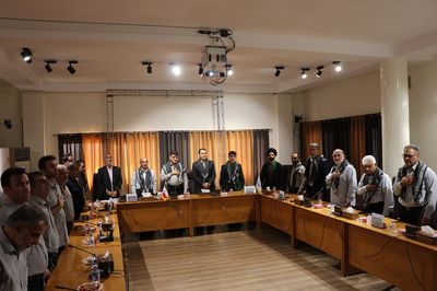 برگزاری نشست بسیجیان سدهای کرخه و دز به مناسبت هفته دفاع مقدس