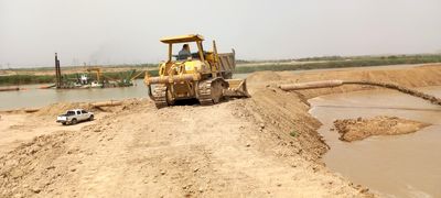   لایروبی ایستگاه پمپاژ مارد آبادان آغاز شد