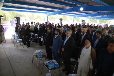 گزارش تصویری از بهره برداری آزمایشی سد تنظیمی آریوبرزن و افتتاح واحد دوم نیروگاه مارون در بهبهان