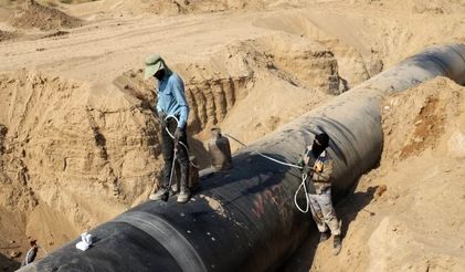 افزایش ظرفیت تأمین و انتقال آب در طرح آبرسانی غدیر