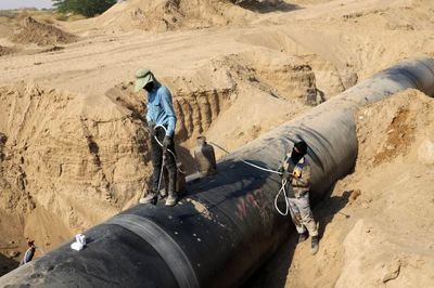 افزایش ظرفیت تأمین و انتقال آب در طرح آبرسانی غدیر