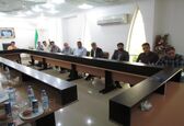 برگزاری نشست مشترک معاون و مدیران حوزه معاونت شبکه های آبیاری و زهکشی سازمان آب و برق خوزستان و مدیران عامل شرکت های طرف قرارداد در دزفول