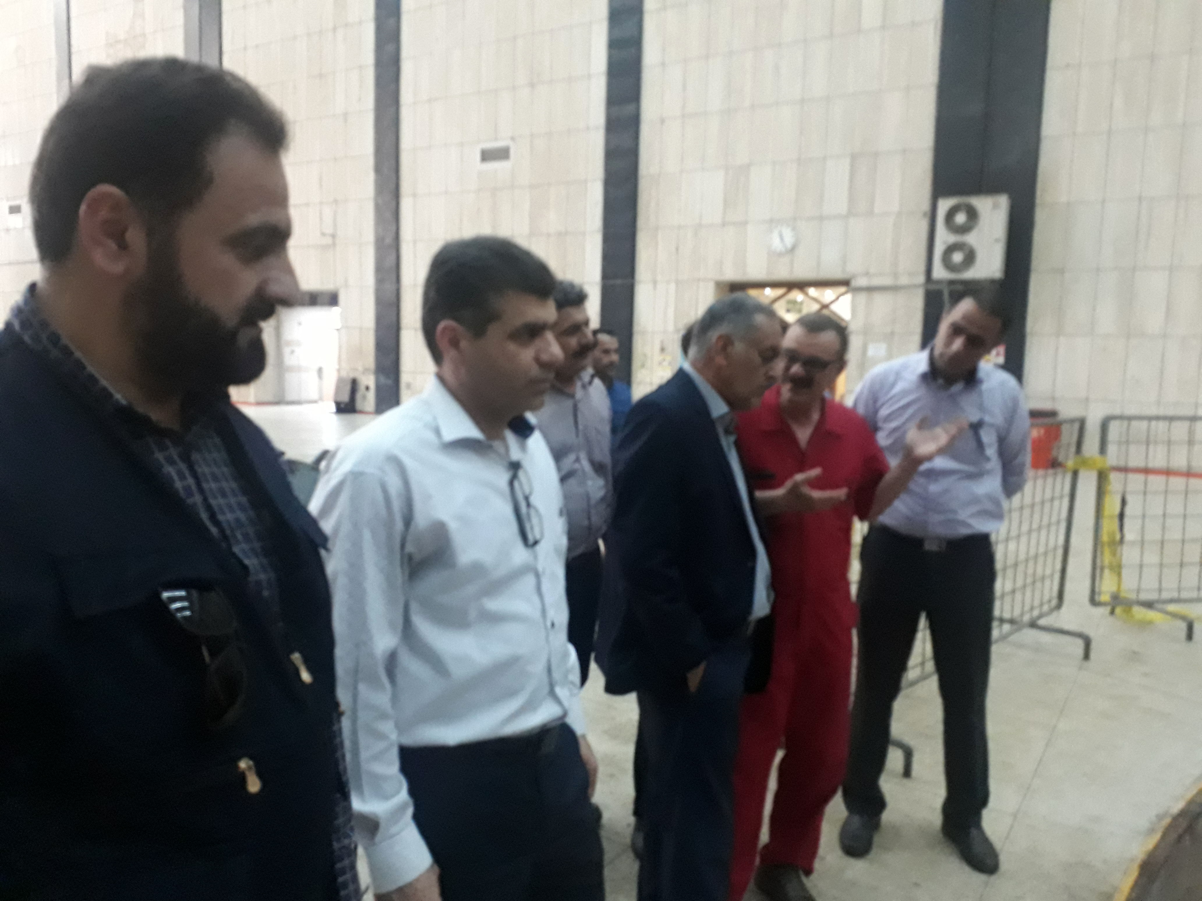  رطوبت زدایی و رفع نقص باس داکت ها در نیروگاه دوم سد شهید عباسپور 