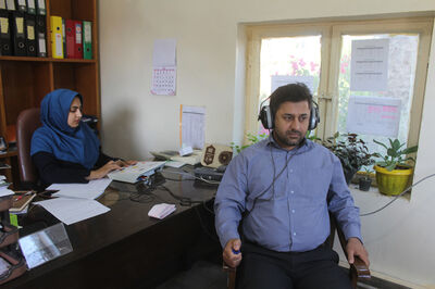 معاینات ادواری در شرکت بهره برداری از شبکه ها ی آبیاری کارون بزرگ  برگزار شد