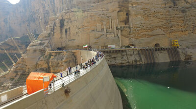 آمادگی سد و نیروگاه دز برای استقبال از مهمانان نوروزی 97
