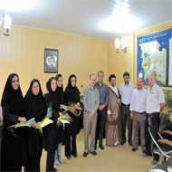 بانوان شاغل در شرکت بهره برداری مارون در روز زن تجلیل شدند