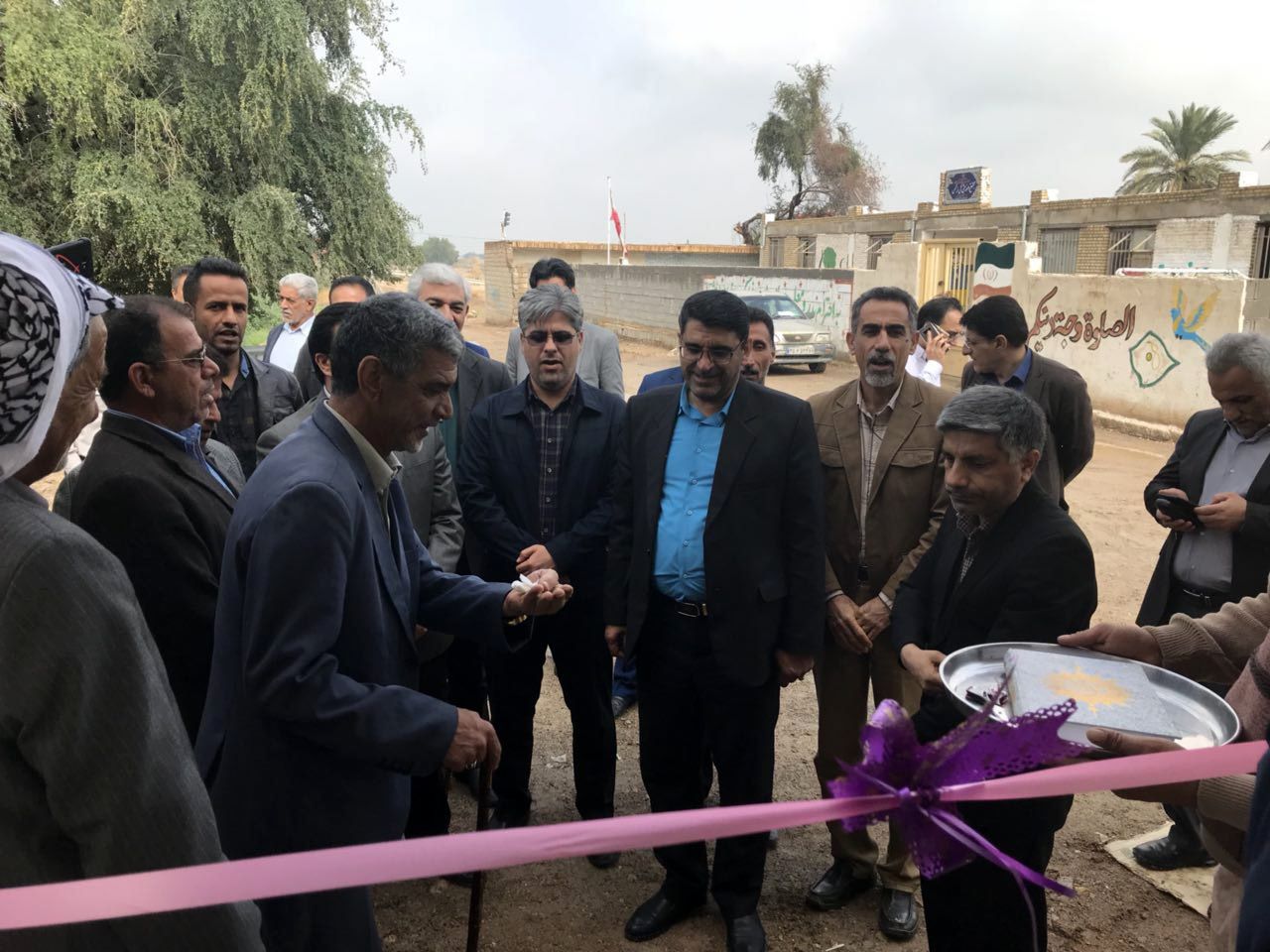 ساختمان جدید بهره برداری از سد شاوور افتتاح شد