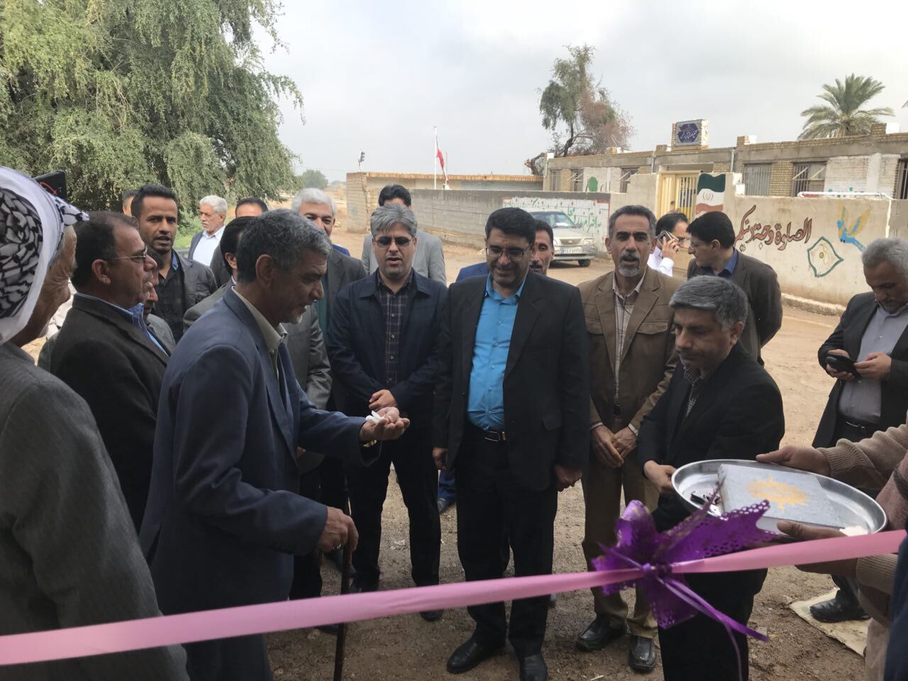 ساختمان جدید بهره برداری از سد شاوور افتتاح شد