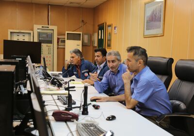 نیروگاه مسجدسلیمان در تولید انرژی رتبه نخست را کسب کرد 