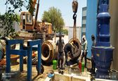 انجام عملیات تعمیر، نصب و راه اندازی دو دستگاه الکترو پمپ شناور ایستگاه پمپاژ ویس