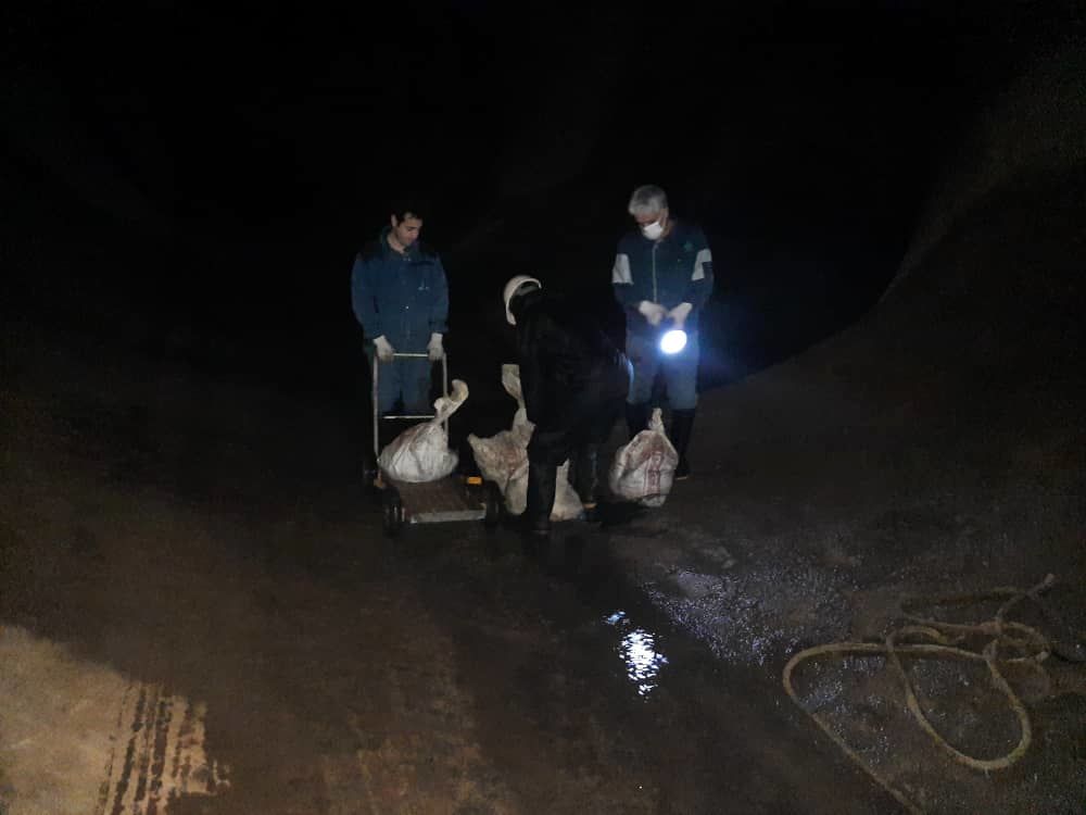 آبراهه نیروگاه اول سد دز لایروبی شد 