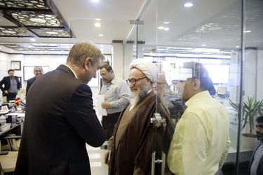 بازدید چهره های مذهبی، دانشگاهی، نظامی ، انتظامی ....از دیسپاچینگ سازمان