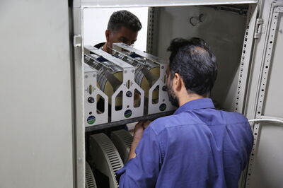 نصب موفقیت آمیز مقاومت‌های غیرخطی سیستم تحریک واحد ۴ نیروگاه مسجدسلیمان
