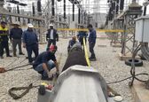 نصب CT واحدهای 6 و 8 پست فشار قوی 400 کیلو ولت سد مسجدسلیمان
