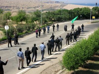 برگزاری مراسم عزاداری عاشورای حسینی در سد و نیروگاه کرخه