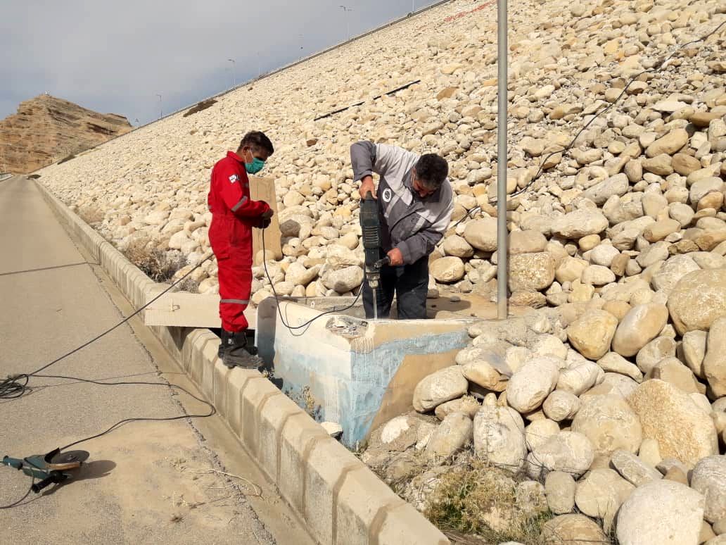 عملیات نوسازی شتاب نگارهای سد جره رامهرمز آغاز شد