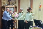 دیدار مدیرعامل شرکت بهره برداری از سد، نیروگاه و شبکه های آبیاری مارون با فرمانده نیروی انتظامی شهرستان بهبهان به مناسبت هفته نیروی انتظامی