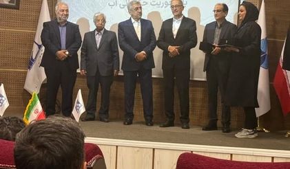 کسب عنوان مقاله برتر در کنفرانس ملی حکمرانی آب