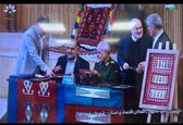 امضای تفاهمنامه اجرای پروژه آبرسانی فدک و احداث تصفیه‌خانه کوت امیر بین سازمان آب و برق خوزستان و قرارگاه خاتم الانبیا