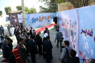 تصاویر افتتاح بخشی از طرح آبرسانی غدیر با حضور رئیس جمهور در اهواز