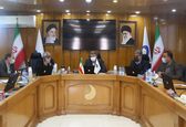 دیدار نماینده مردم بهبهان و آغاجاری در مجلس شورای اسلامی با مدیرعامل سازمان آب و برق خوزستان