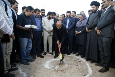 گزارش تصویری کلنگ زنی فاز اول طرح جامع آبرسانی شهرها و روستاهای جنوب شرق خوزستان