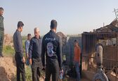 جمع آوری موتور تلمبه های غیرمجاز از کانال های آبیاری گتوند  