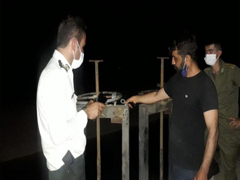 آغاز گشت شبانه در شبکه های آبیاری مارون 